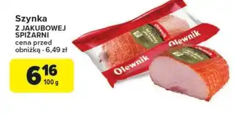 Carrefour Szynka Olewnik oferta