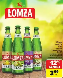 Carrefour Piwo Łomża oferta