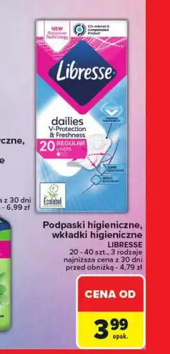 Carrefour Wkładki higieniczne Libresse oferta