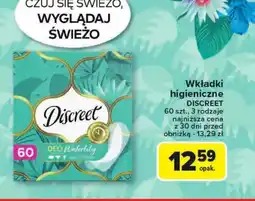Carrefour Wkładki higieniczne Discreet oferta