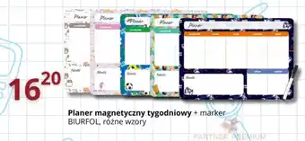 Partner Premium Planer magnetyczny tygodniowy oferta