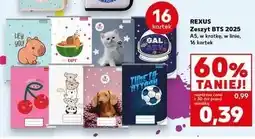 Kaufland Zeszyt bts 2025 a5/16k. linia Rexus oferta