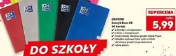 Kaufland Zeszyt essential a5/80 linia Oxford oferta