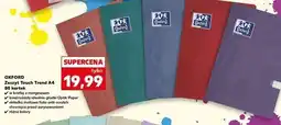 Kaufland Zeszyta touch trend a4/60 k. kratka Oxford oferta