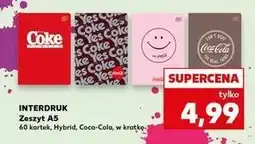 Kaufland Zeszyt coca-cola a5/60k. Interdruk oferta