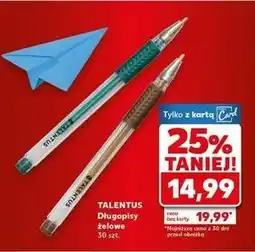 Kaufland Długopisy żelowe Talentus oferta
