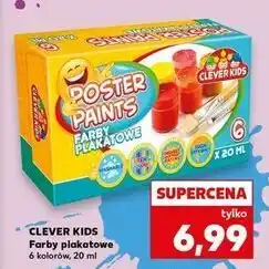 Kaufland Farby plakatowe Clever Kids oferta