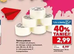 Kaufland Taśma pakowa 48 mm oferta