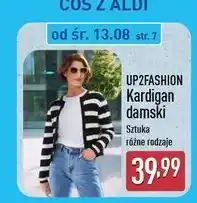 ALDI Kardigan damski Up2Fashion oferta