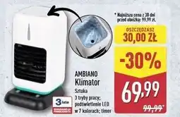 ALDI Klimator przenośny Ambiano oferta