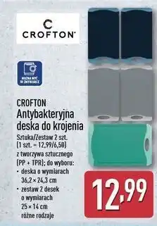 ALDI Deska do krojenia 25 x 14 0.8 cm Crofton oferta