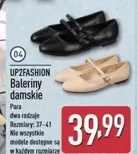 ALDI Baleriny damskie Up2Fashion oferta