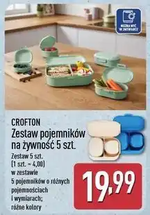 ALDI Pojemniki na żywność Crofton oferta