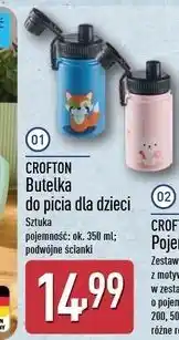 ALDI Butelka do picia dla dzieci 350 ml Crofton oferta