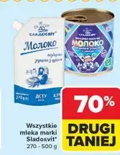 Carrefour Mleko zagęszczone Sladosvit oferta