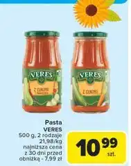 Carrefour Pasta z cukinii Veres oferta
