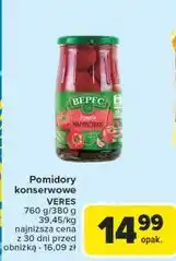 Carrefour Pomidory marynowane cherry Veres oferta