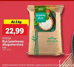 Lidl Ryż jaśminowy długoziarnisty Vitasia oferta