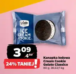 Netto Kanapka lodowa Cream Cookie Gelato Classico oferta