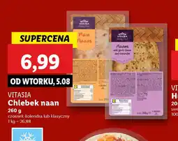 Lidl Chlebek naan Vitasia oferta