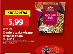 Lidl Danie błyskawiczne z makaronem Vitasia oferta