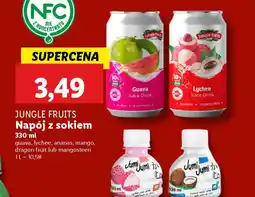 Lidl Napój z sokiem Jungle Fruits oferta