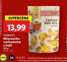 Lidl Farmer's Mieszanka nerkowców z kaki oferta