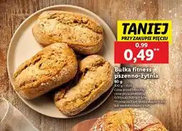 Lidl Bułka fitness pszenno-żytnia oferta