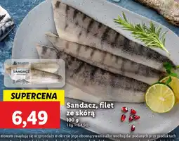 Lidl Sandacz, filet ze skórą oferta