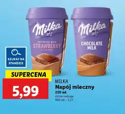 Lidl Napój mleczny Milka oferta