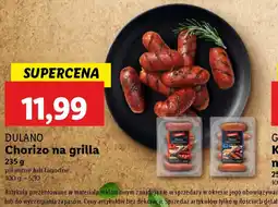 Lidl Dulano Chorizo na grilla oferta