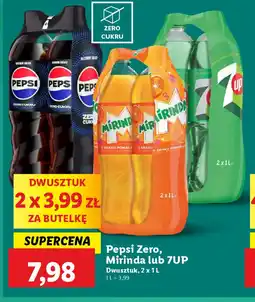 Lidl Pepsi Zero, Mirinda lub 7UP oferta