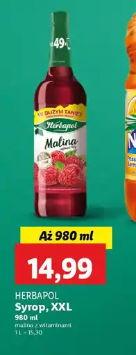 Lidl Syrop Herbapol XXL oferta