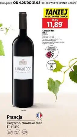 Lidl Wino Languedoc oferta