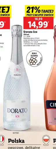 Lidl Wino Dorato Ice oferta