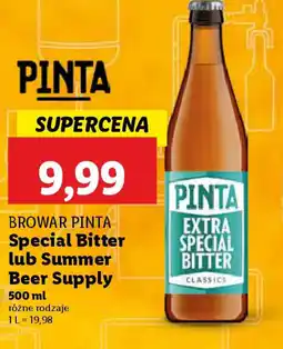 Lidl Piwo Pinta oferta