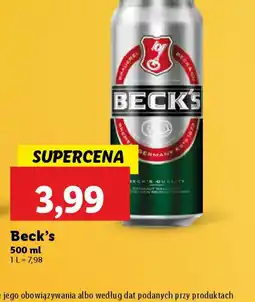 Lidl Beck's oferta