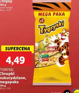 Lidl Tygryski Chrupki kukurydziane oferta