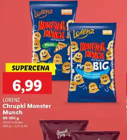 Lidl Chrupki Monster Munch Lorenz oferta