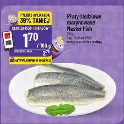 Polomarket Płaty śledziowe marynowane Master Fish oferta