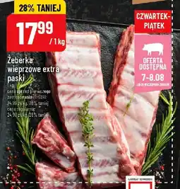 Polomarket Żeberka wieprzowe extra paski POLOmarket oferta