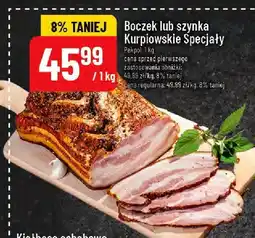 Polomarket Boczek lub szynka Kurpiowskie Specjały oferta