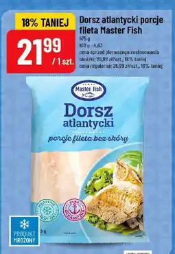 Polomarket Ryba dorsz atlantycki porcje fileta Master Fish oferta