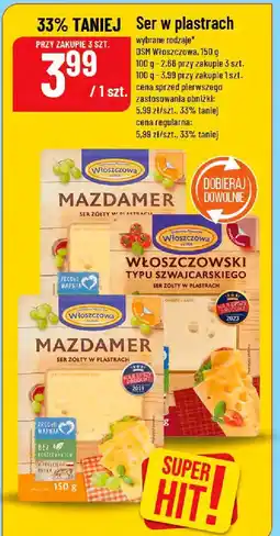 Polomarket Ser w plastrach OSM Włoszczowa oferta