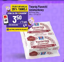 Polomarket Twaróg Piasecki śmietankowy OSM Piasek oferta