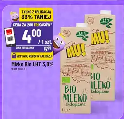 Polomarket Mleko Bio UHT 3,8% Wart-Milk oferta