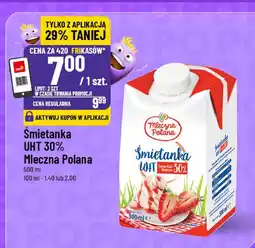 Polomarket Śmietanka UHT 30% Mleczna Polana oferta