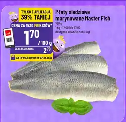 Polomarket Płaty śledziowe marynowane Master Fish oferta