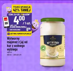Polomarket Majonez Wytworny z jaj od kur z wolnego wybiegu Pan Gospodarek oferta