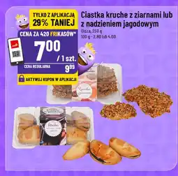 Polomarket Ciastka kruche z ziarnami lub z nadzieniem jagodowym Olsza oferta